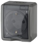 11-2401-03 ЭРА Розетка 2P+E IP54