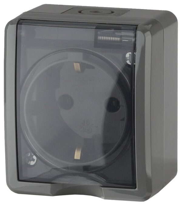 11-2401-03 ЭРА Розетка 2P+E IP54