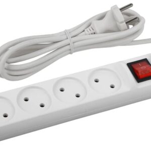 Удлинитель электрический ЭРА U-4s-1