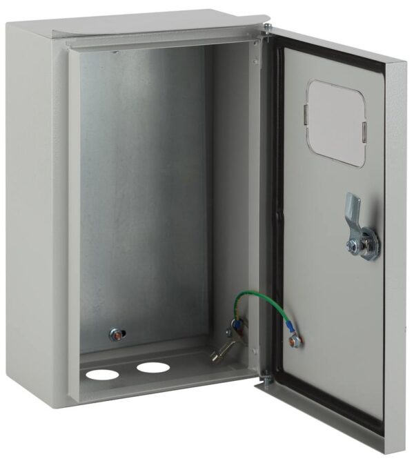 Корпус металлический ЩРНг-М окно IP55 ЭРА NO-SHRNg-M(okno) (360х225х140) купить оптом недорого