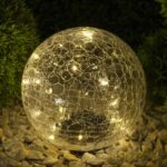 ERASF08-25 ЭРА Садовый светильник Шар на солнечной батарее