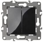 12-1104-06 ЭРА Выключатель двойной