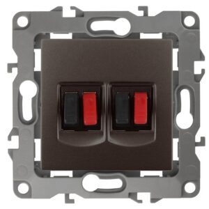 12-3112-13 ЭРА Розетка аудио двойная