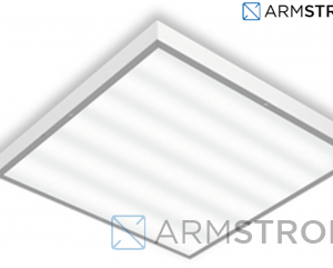 Светодиодный светильник "ВАРТОН" офисный встраиваемый/накладной 595*595*50мм 54 ВТ 2700К купить оптом недорого