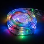 Светодиодная новогодняя гирлянда ЭРА ENIN-30M нить Лента декоративная мультиколор 3 м 60 microled IP20 купить оптом недорого