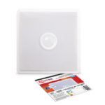 Светильник светодиодный СПБ-2Д-КВАДРАТ 5Вт 230В 4000К 400Лм 140мм c датчиком белый IN HOME купить оптом недорого