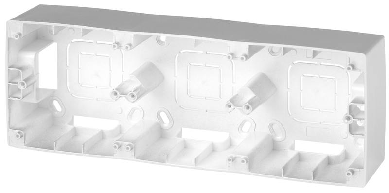12-6103-03 ЭРА Коробка наклад. монтажа 3 поста 12-6103-03 ЭРА Коробка наклад. монтажа 3 поста
