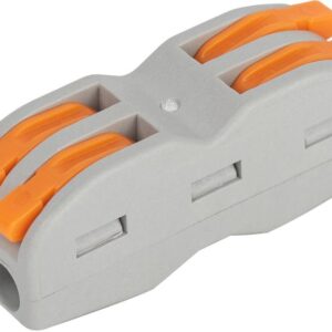 Клемма ЭРА серия 422 проходная 2 плюса с рычагом 0.08-4мм2 упаковка 50 шт купить оптом недорого