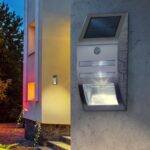 ЭРА Фасадный светильник Хром