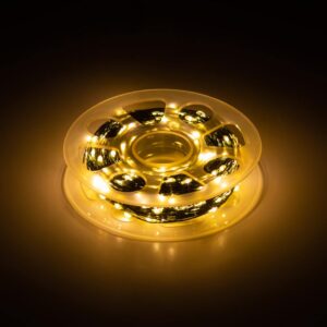 Светодиодная новогодняя гирлянда ЭРА ENIN-500G Нить теплый свет 50 м 500 microLED IP44 220В купить оптом недорого