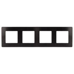 Рамка для розеток и выключателей ЭРА Серия 12 12-5104-06 на 4 поста