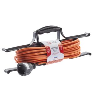 Удлинитель силовой ЭРА UFx-1e-3x1-10m на рамке с заземлением 1 розетка 10м ПВС 3х1мм2 купить оптом недорого