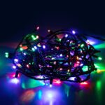 Светодиодная новогодняя гирлянда ЭРА ERAPS-PM10 нить уличная 10 м мультиколор 100 LED купить оптом недорого