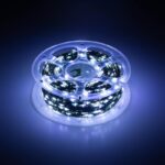 Светодиодная новогодняя гирлянда ЭРА ENIN-1000W нить холодный свет 100 м 1000 microLED IP44 220В купить оптом недорого