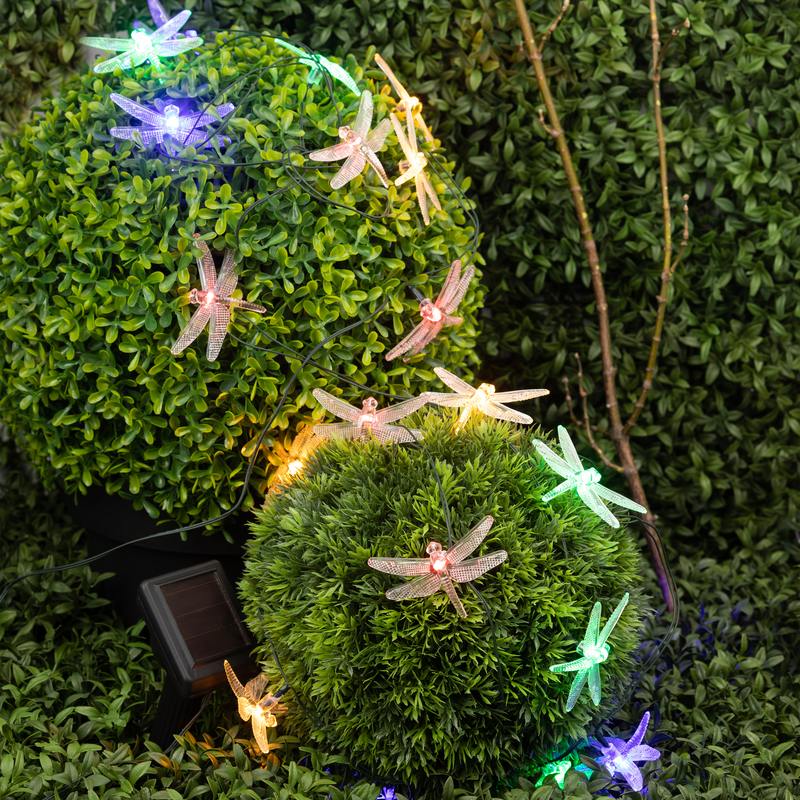 Садовая гирлянда ЭРА ERASF22-16 Стрекоза на солнечной батарее 5 Садовая гирлянда ЭРА ERASF22-16 Стрекоза на солнечной батарее 5