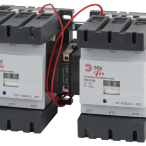 Контактор КТИ-51153 реверсивный ЭРА PRO KKT53-115-230-10-E 115А 230В/АС3 купить оптом недорого