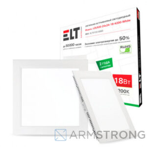 Светильник светодиодный LDLR02-24x24-18-4200-White