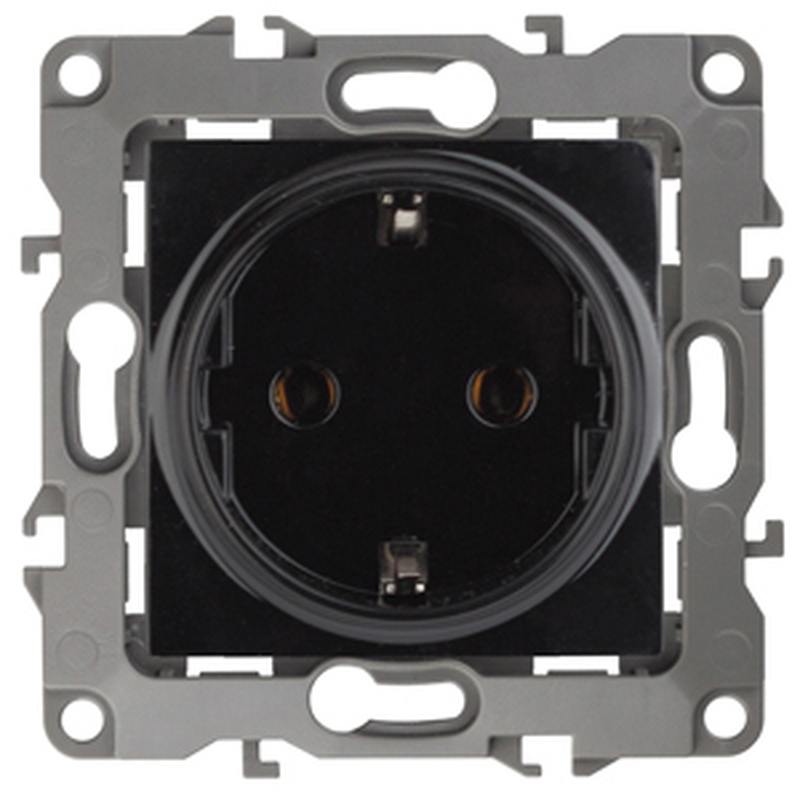 12-2001-06 ЭРА Розетка 2P+E Schuko 12-2001-06 ЭРА Розетка 2P+E Schuko