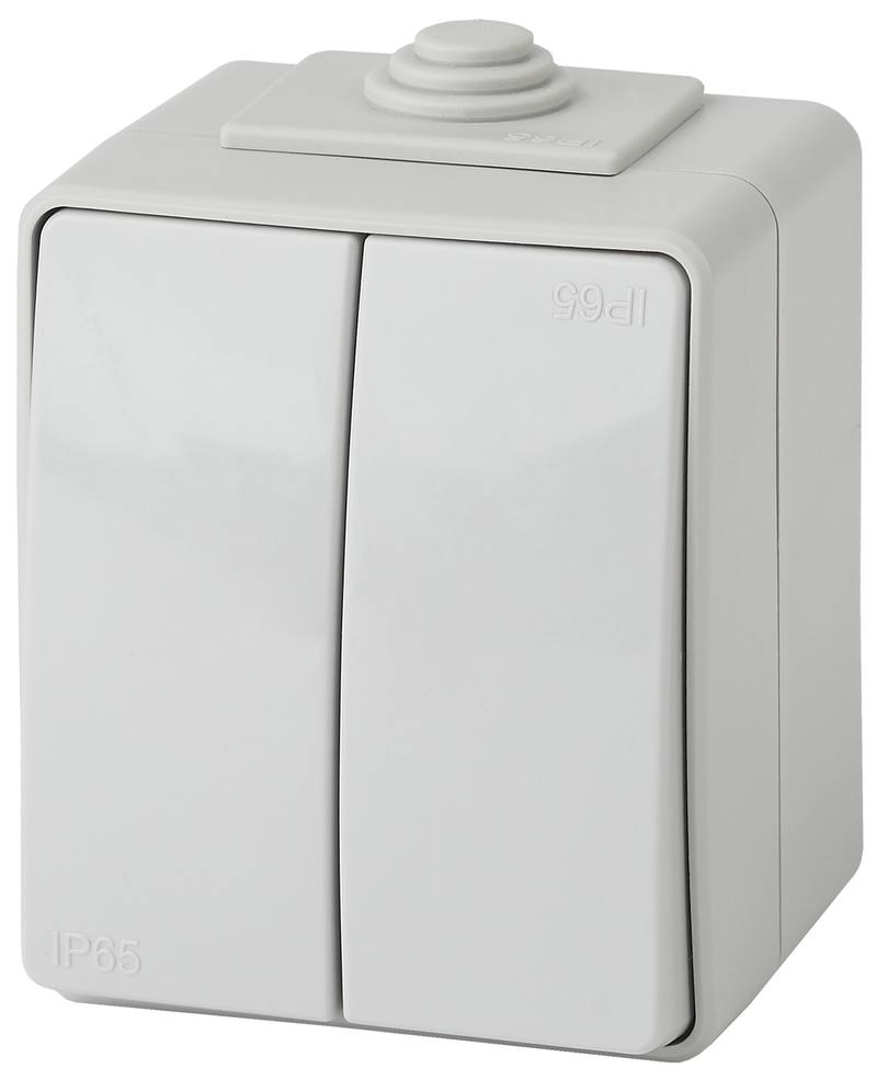 11-1606-03 ЭРА Переключатель двойной IP65 11-1606-03 ЭРА Переключатель двойной IP65