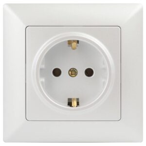 Розетка Intro Solo 4-202-06 с заземлением 2P+E Schuko