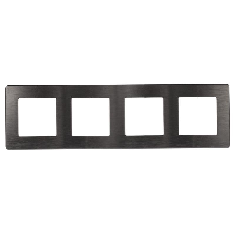 Рамка для розеток и выключателей ЭРА Серия 12 12-5104-12 на 4 поста Рамка для розеток и выключателей ЭРА Серия 12 12-5104-12 на 4 поста