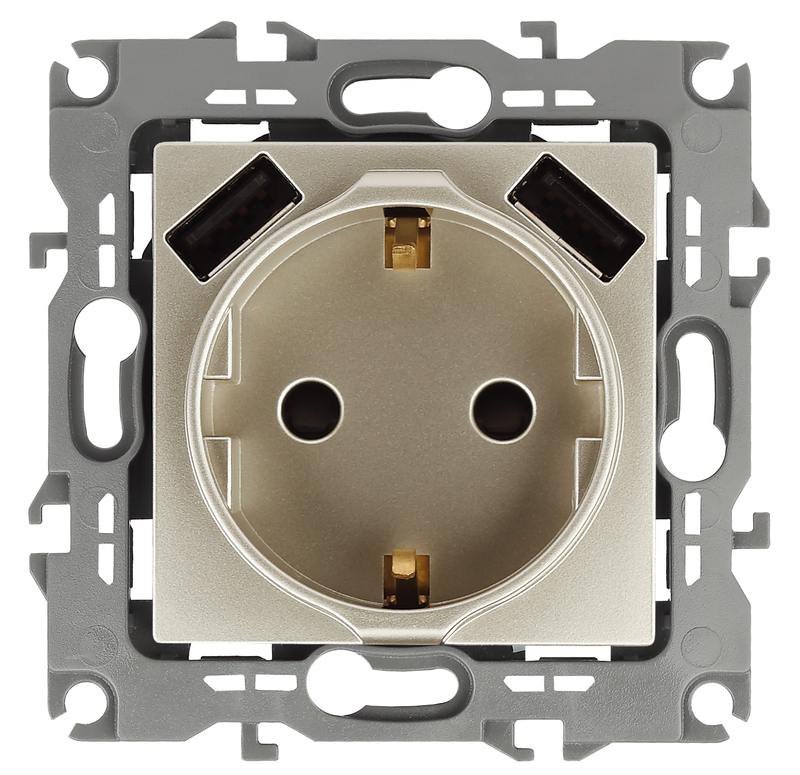 12-4109-04 ЭРА Розетка 2P+E 16A-250В 12-4109-04 ЭРА Розетка 2P+E 16A-250В