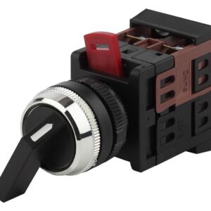 Переключатель ЭРА BSW10-ALCLR-3-K02E АLСLR-22 черный 3 положения I-0-II 1з+1р купить оптом недорого