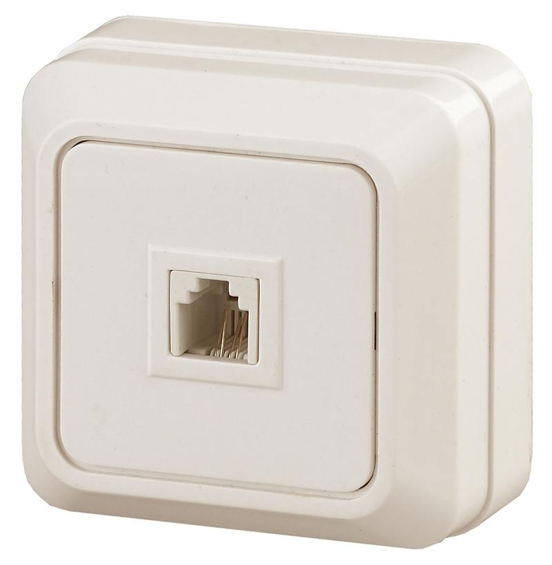 2-302-02 Intro Розетка телефонная RJ11 2-302-02 Intro Розетка телефонная RJ11