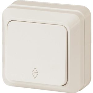 Переключатель Intro Quadro 2-103-02 одноклавишный 10А-250В