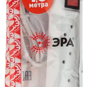 5m-2x1 без заземления c выключателем 5 розеток 1