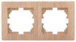 Рамка для розеток и выключателей Intro Solo 4-502-11 на 2 поста