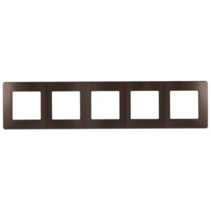 Рамка для розеток и выключателей ЭРА Серия 12 12-5105-13 на 5 постов