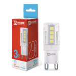 Лампа светодиодная LED-JCD 3Вт G9 6500К 290Лм IN HOME купить оптом недорого