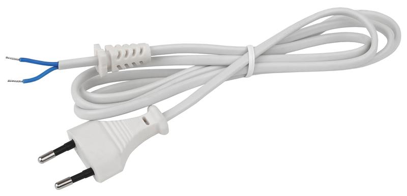 Шнур сетевой с вилкой ЭРА UX-ШВВП-2x0 Шнур сетевой с вилкой ЭРА UX-ШВВП-2x0