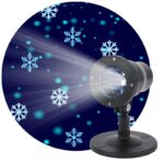 ENIOP-04 ЭРА Проектор LED Снежинки мультирежим холодный свет 220V