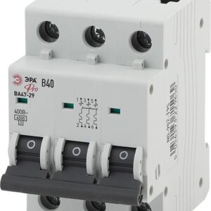 Автоматический выключатель ЭРА PRO NO-902-201 ВА47-29 3Р 40А кривая В 4