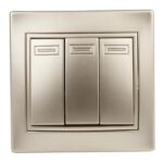 Выключатель Intro Plano 1-106-04 тройной