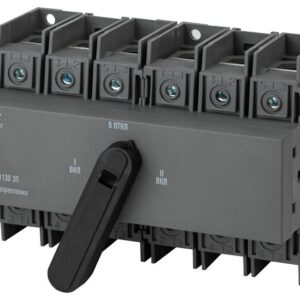 Выключатель-разъединитель ВНК-32-71130 ЭРА PRO mvr30-3-080E 3П 80А на 2 направления с фронтальной рукояткой управления купить оптом недорого