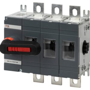 Выключатель-разъединитель ВНК-35-31130 ЭРА PRO mvr20-3-160E 3П 160А с установленной фронтальной рукояткой управления купить оптом недорого