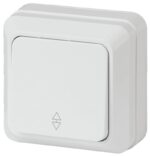 Переключатель Intro Quadro 2-103-01 одноклавишный 10А-250В