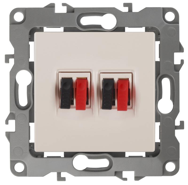 12-3112-02 ЭРА Розетка аудио двойная 12-3112-02 ЭРА Розетка аудио двойная