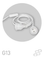 Патрон ЭРА FITO-Holder G13 IP65 mini для ламп FITO до 600 мм 2хG13 с выключателем