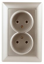 Розетка Intro Solo 4-204-04 без заземления 2х2P