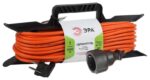 Удлинитель силовой ЭРА UFx-1e-3x1.5-20m на рамке c заземлением 1 розетка 20м ПВС 3x1.5мм2 купить оптом недорого