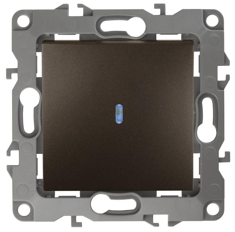 12-1102-13 ЭРА Выключатель с подсветкой 12-1102-13 ЭРА Выключатель с подсветкой