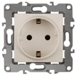 12-2001-02 ЭРА Розетка 2P+E Schuko
