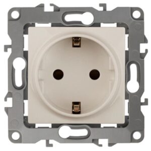 12-2001-02 ЭРА Розетка 2P+E Schuko