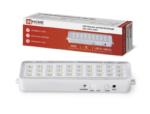 Светильник светодиодный аварийный СБА 1096-30DC 30LED 600mAh lithium battery DC IN HOME купить оптом недорого