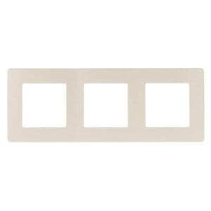 Рамка для розеток и выключателей ЭРА Серия 12 12-5103-02 на 3 поста