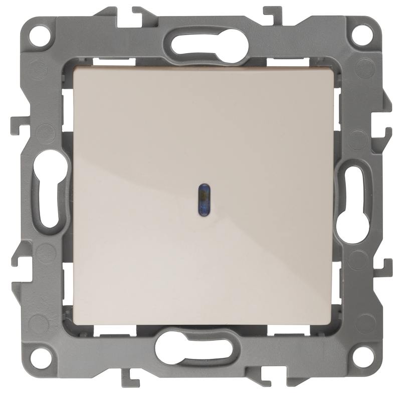 12-1102-02 ЭРА Выключатель с подсветкой 12-1102-02 ЭРА Выключатель с подсветкой